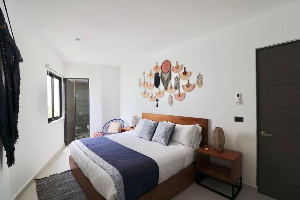 Amazing!! Ph 2 Bdrm + Private Rooftop &pool /aldea Zama Apartamento